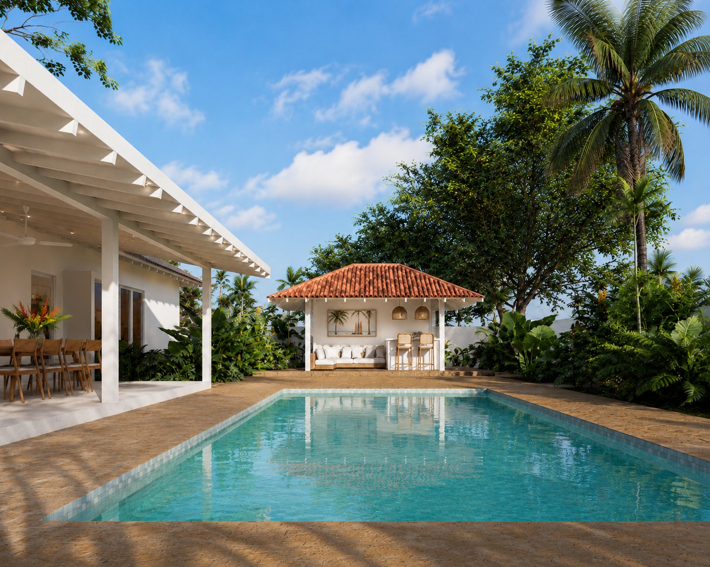 3 Bedroom Villa - Pool