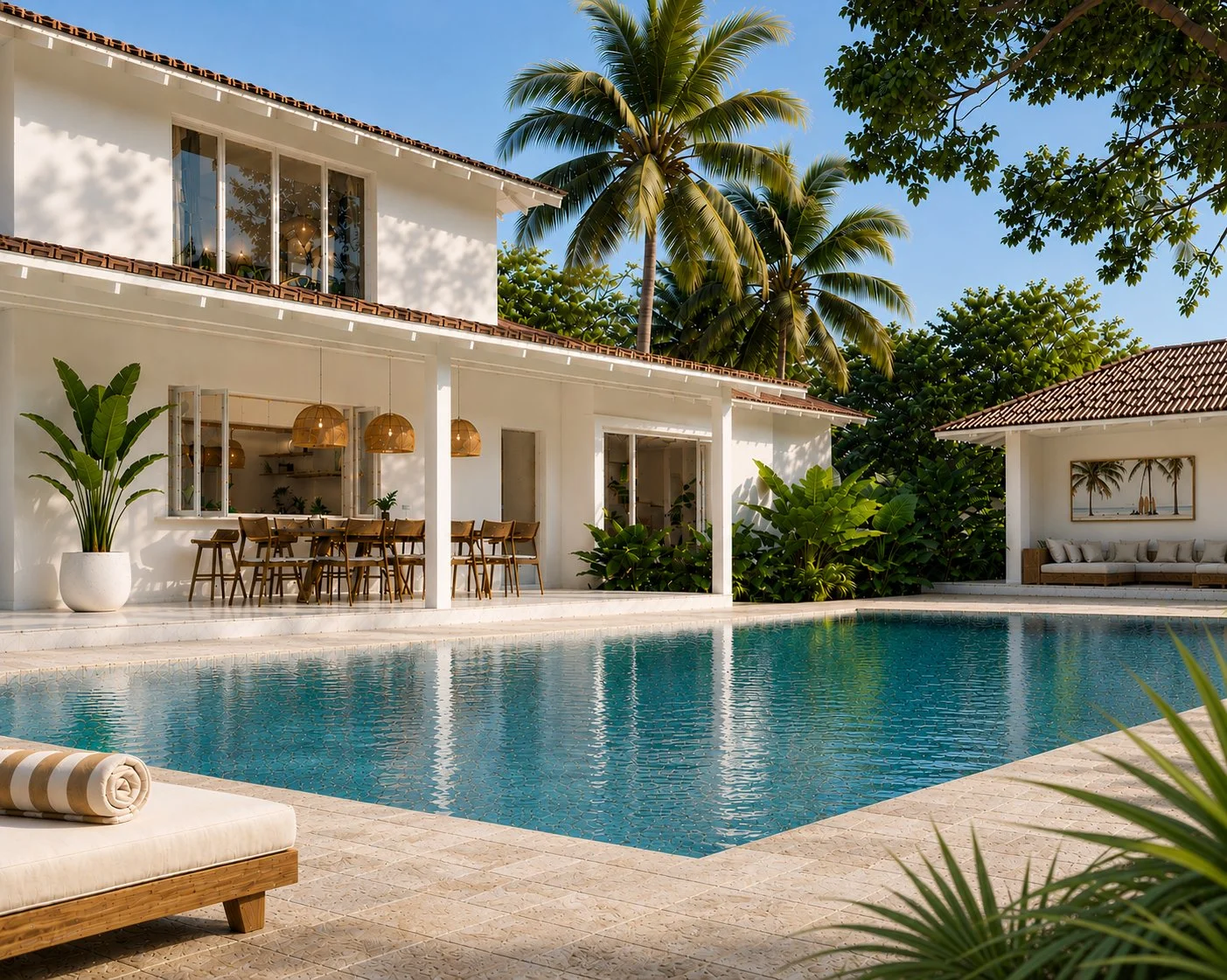 Formline Properties - luxury 4-bedroom villa with private pool, Sri Lanka south coast