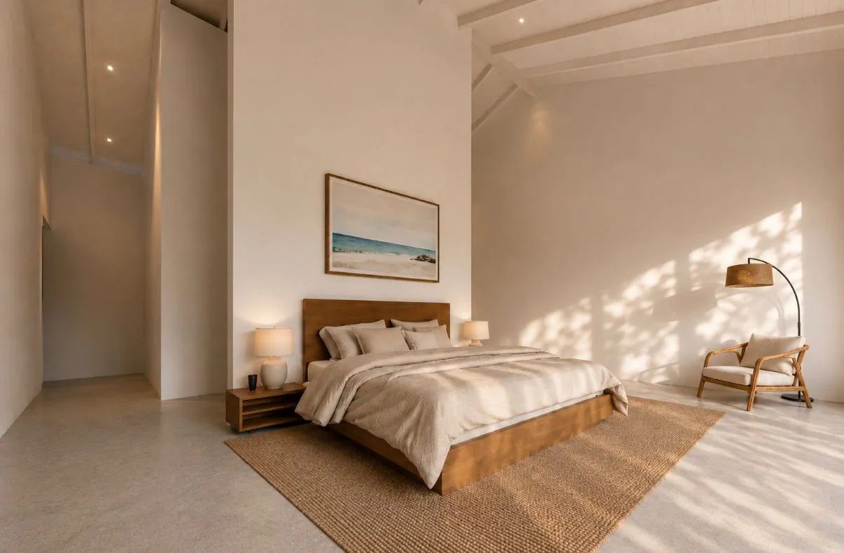 Coconut Grove master bedroom